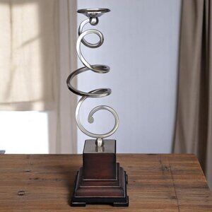 **VERY RARE** Limited Austin ‘Caroline Kinder’ Spiral Candlestick Volute